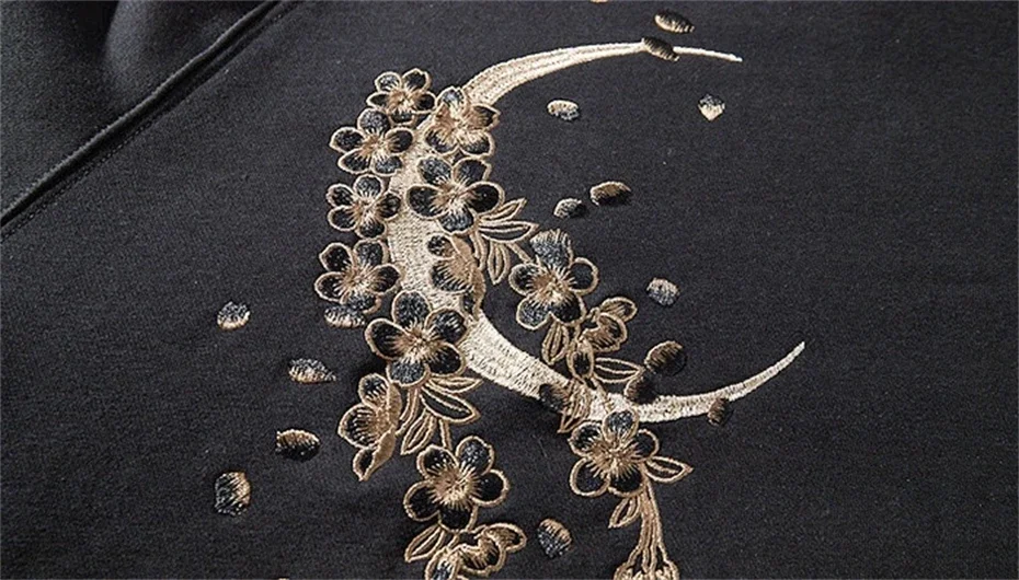 Винтажная толстовка с капюшоном для мужчин Y2K хип-хоп девятихвостая лиса