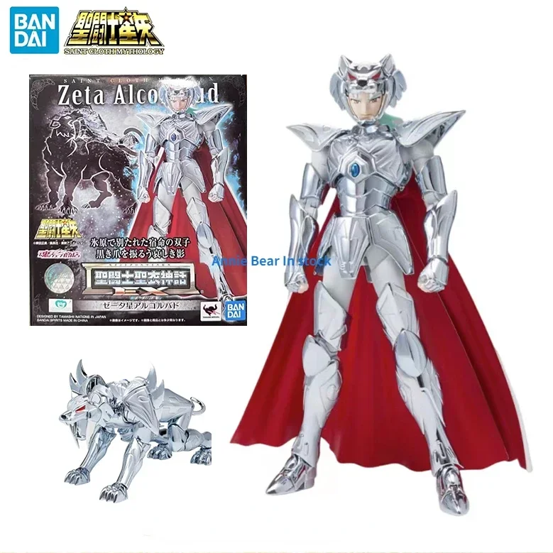 In Stock BANDAI Saint Seiya Cloth Myth Kaiyang Star White Tiger Bad ZETA ALCOR BUD Anime Character Model Toy Collection