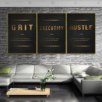 passion and perseverance inspirational quotes canvas painting wall art pictures poster print cuadros office workplace decor