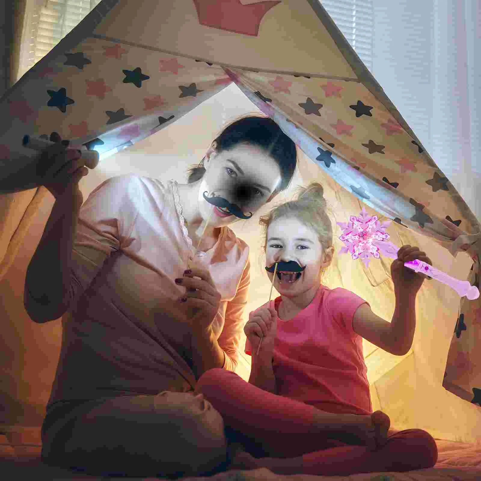 Детские игрушки 2 шт. сказочные палочки снежинка с музыкальным платьем для