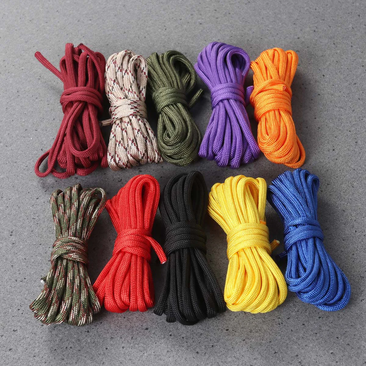 

Rope Paracord Tent Cord Parachute Camping Climbing Outdoor Gear Umbrella Survival Lanyards String Braiding Bracelet Rappelling