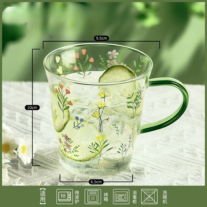 

Термостойкая стеклянная чаша ZONBVF 400 мл