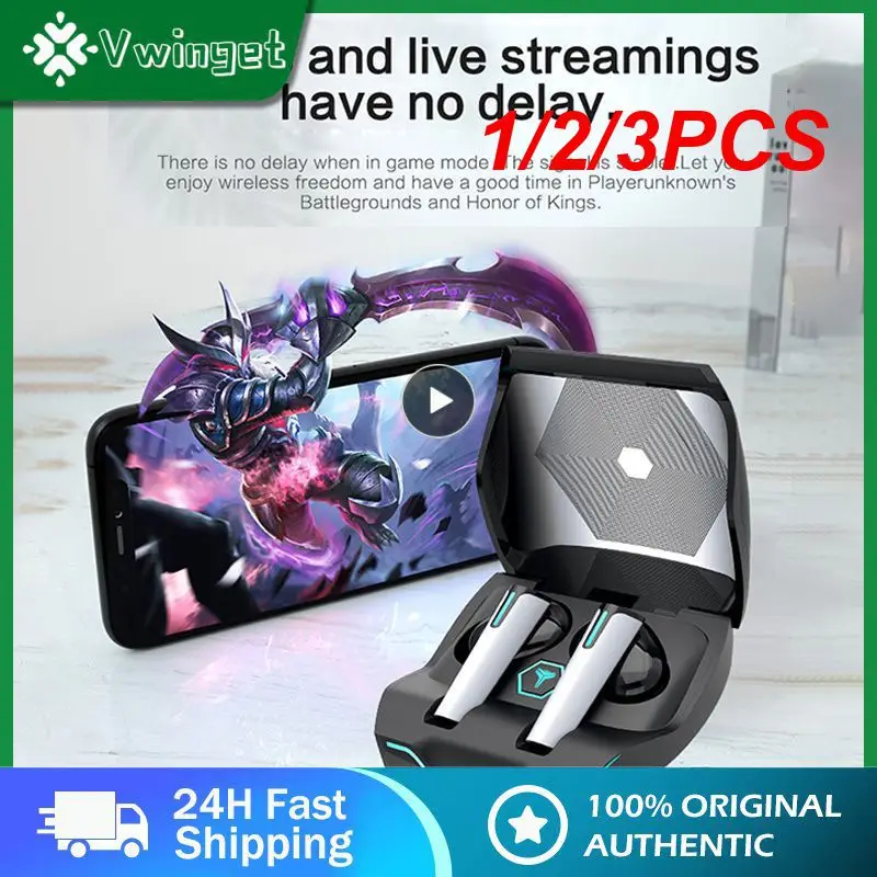 

1/2/3 шт. XG02 TWS проводные наушники, гарнитура с низкой задержкой и сенсорным управлением, беспроводные наушники с шумоподавлением, игровые наушники