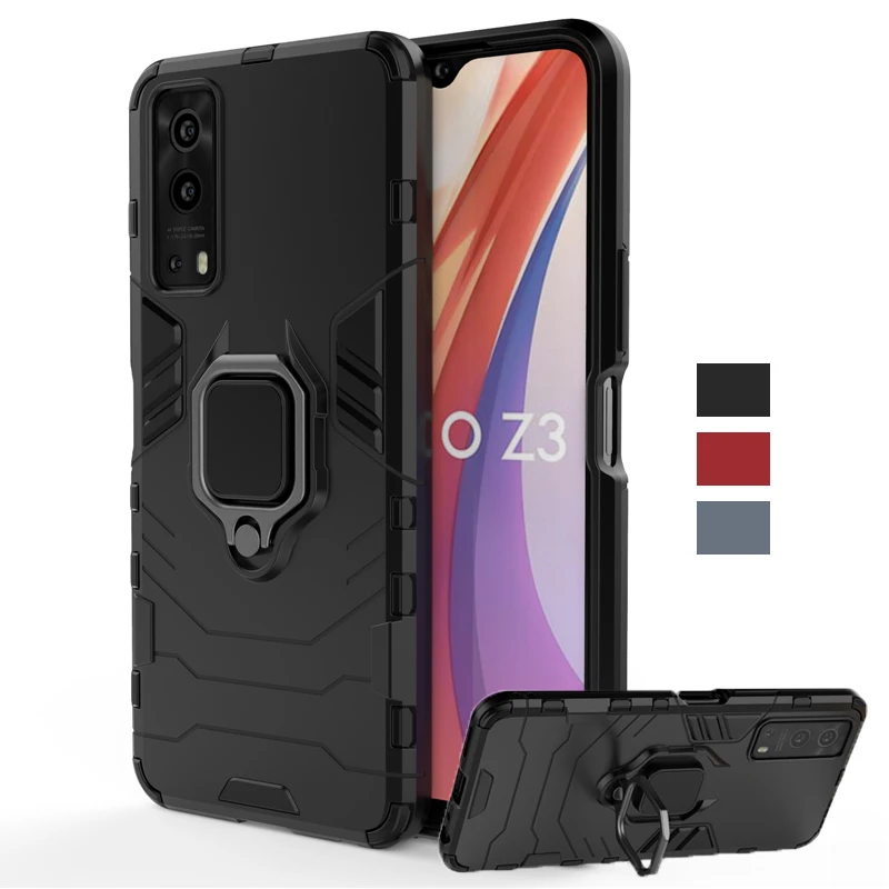Чехол для Vivo Y72 магнитное кольцо подставка-держатель противоударный бампер