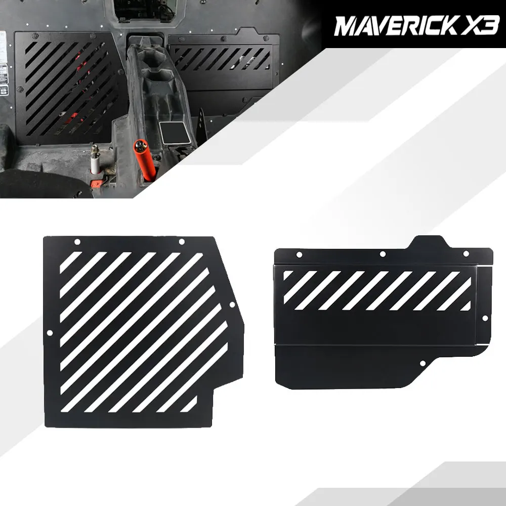 

For Can Am Maverick X3 4x4 XMR/XRC Turbo DPS 2017 2018 2019 2020 MAVERICK X3 900 HO 4x4 DPS 2018 UTV ECU And Battery Cover Kit