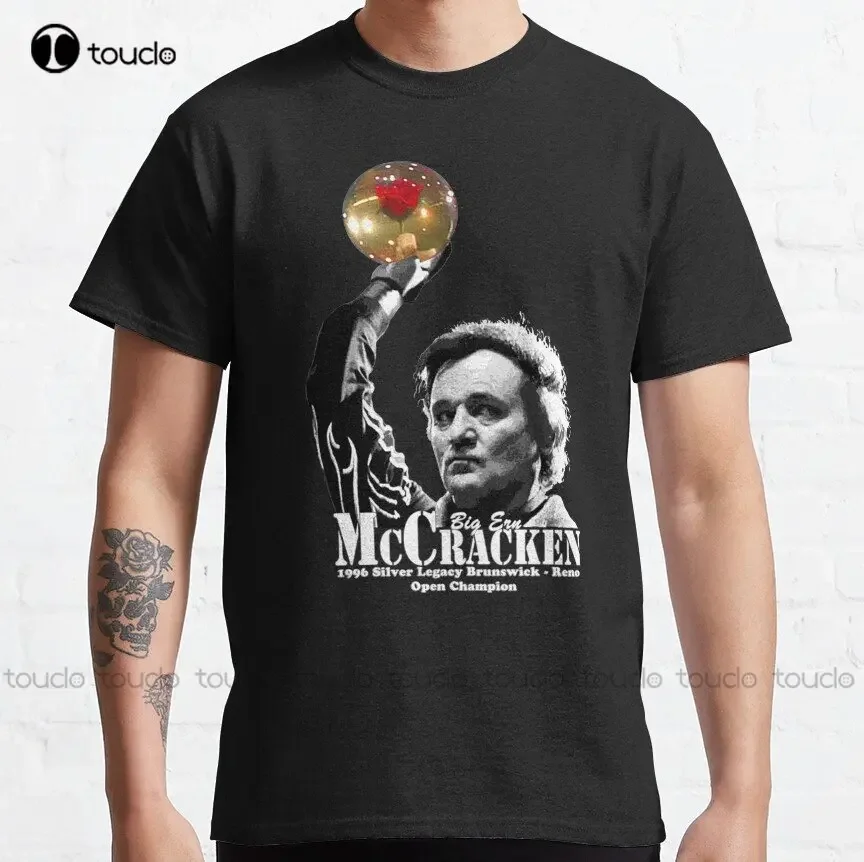 Фото Kingpin Mccracken Film Big Ern Ernie Comedy Bill Murray Roy Munson футболки подарок для фанатов для мужчин и женщин классическая футболка №1