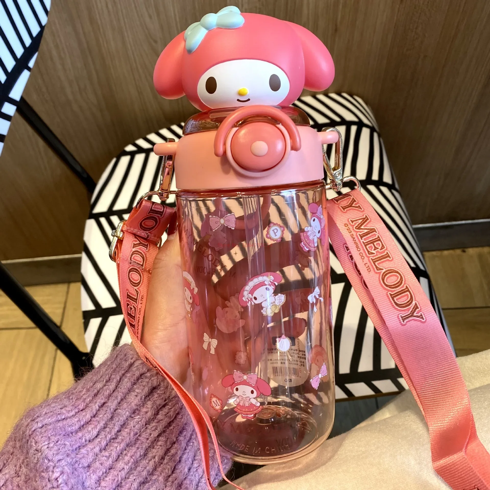 Пластиковый чайник Sanrio Melody Kuromi Hello Kitty 650 мл