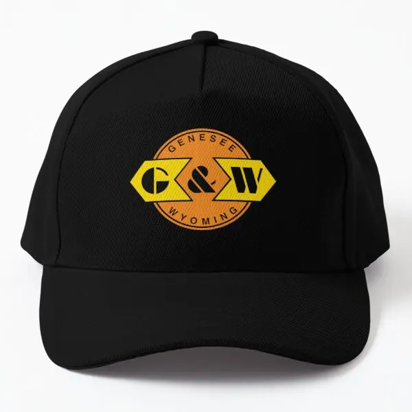 

Genesee And Wyoming Railroad Logo Baseball Cap Hat Printed Outdoor Casquette Mens Czapka Sun Snapback Fish Black Women Spring