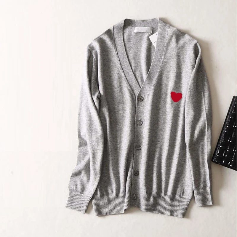 

Richkeda Store Cashmere Woolen Cardigan Men Fashion V-neck Mens Sweater Knitted Long Sleeve Sweater Casual Sweatercoats Outwear