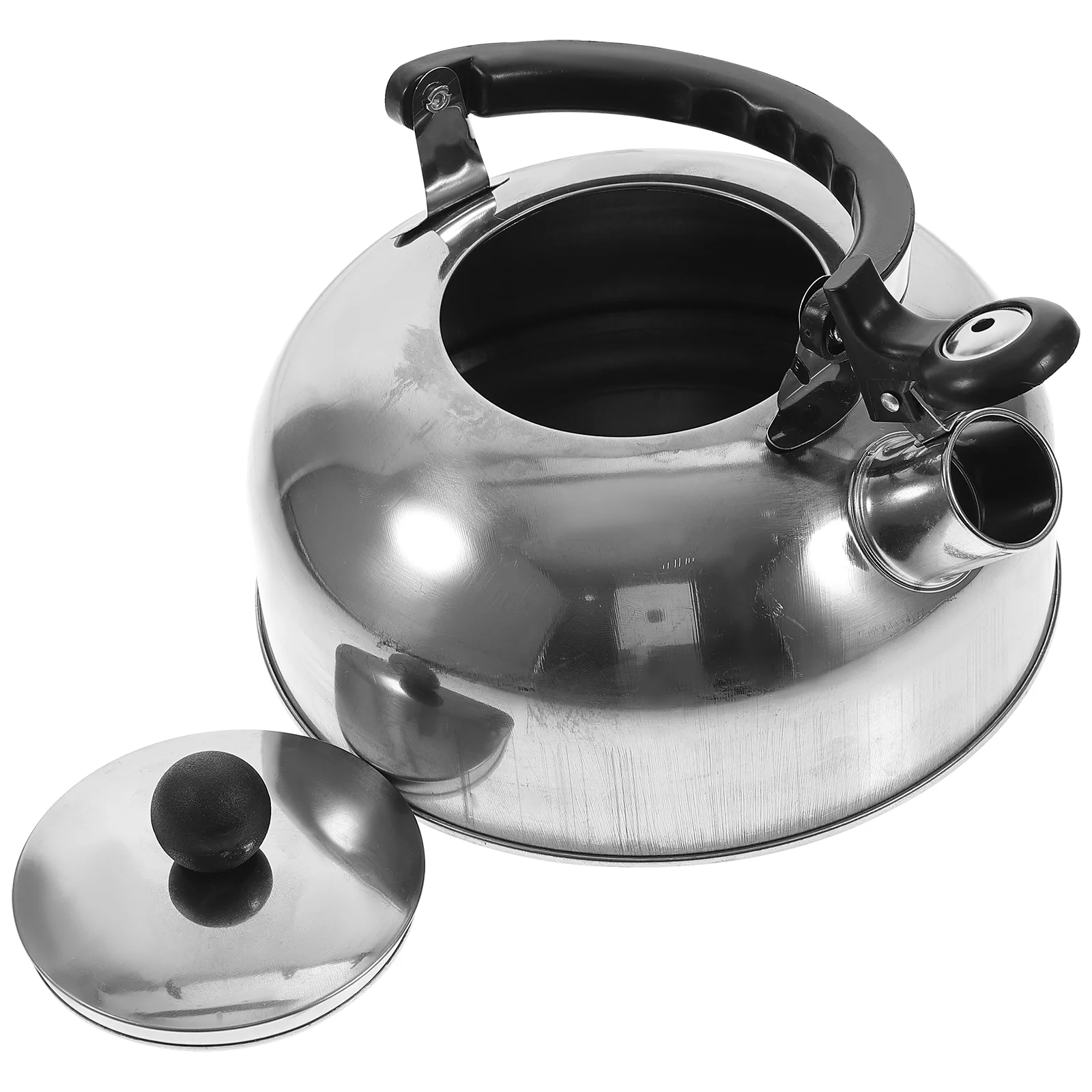 

Kettle Tea Steel Stainless Stove Whistling Water Stovetop Teapot Boiling Boiler Pots Pot Loud Gas Hot Heating Kettles Teakettle