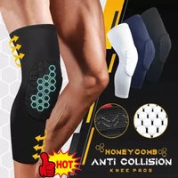 basketball knee pads protector compression sleeve honeycomb foam brace kneepad fitness gear volleyball support