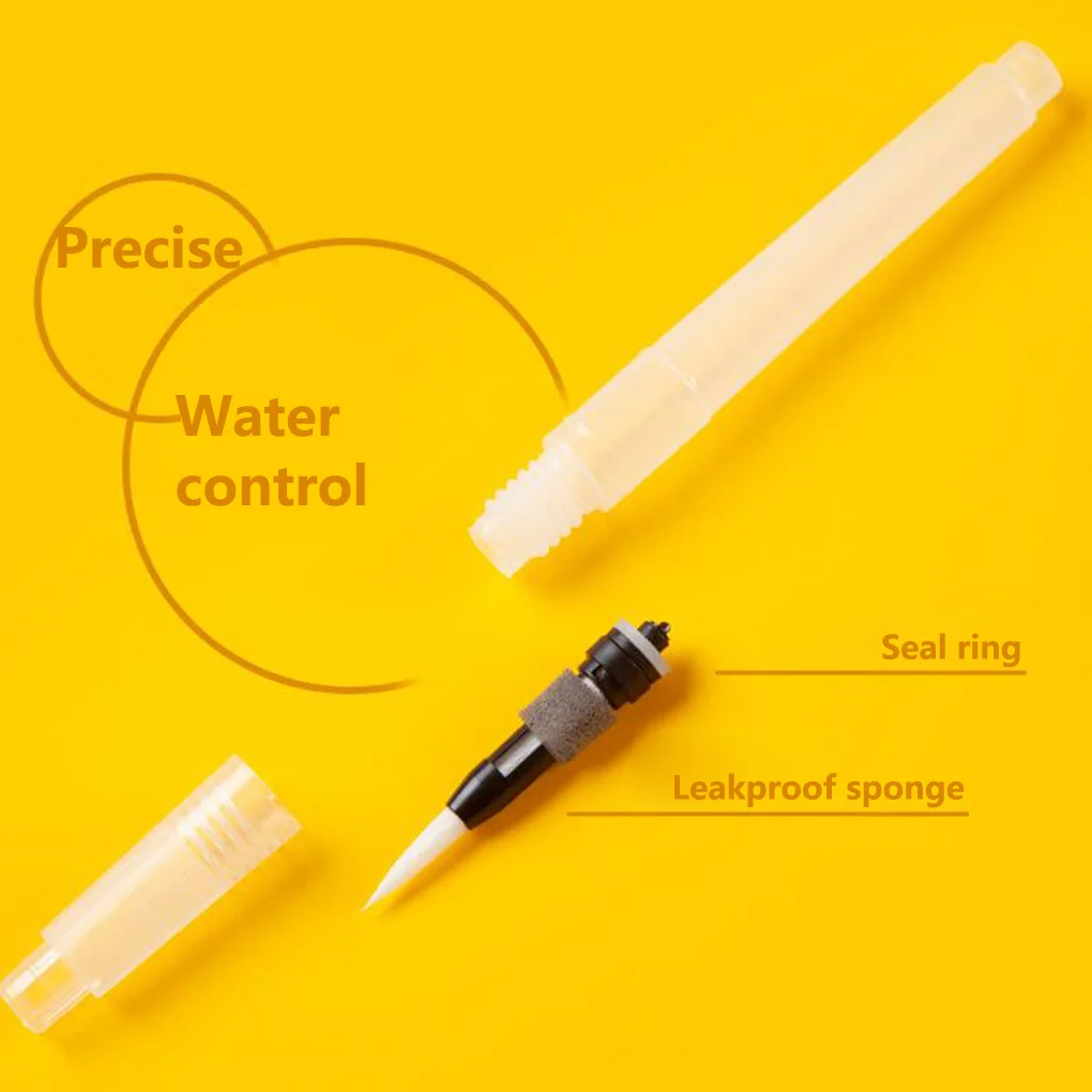 

6 шт., многоразовые кисти для рисования акварелью