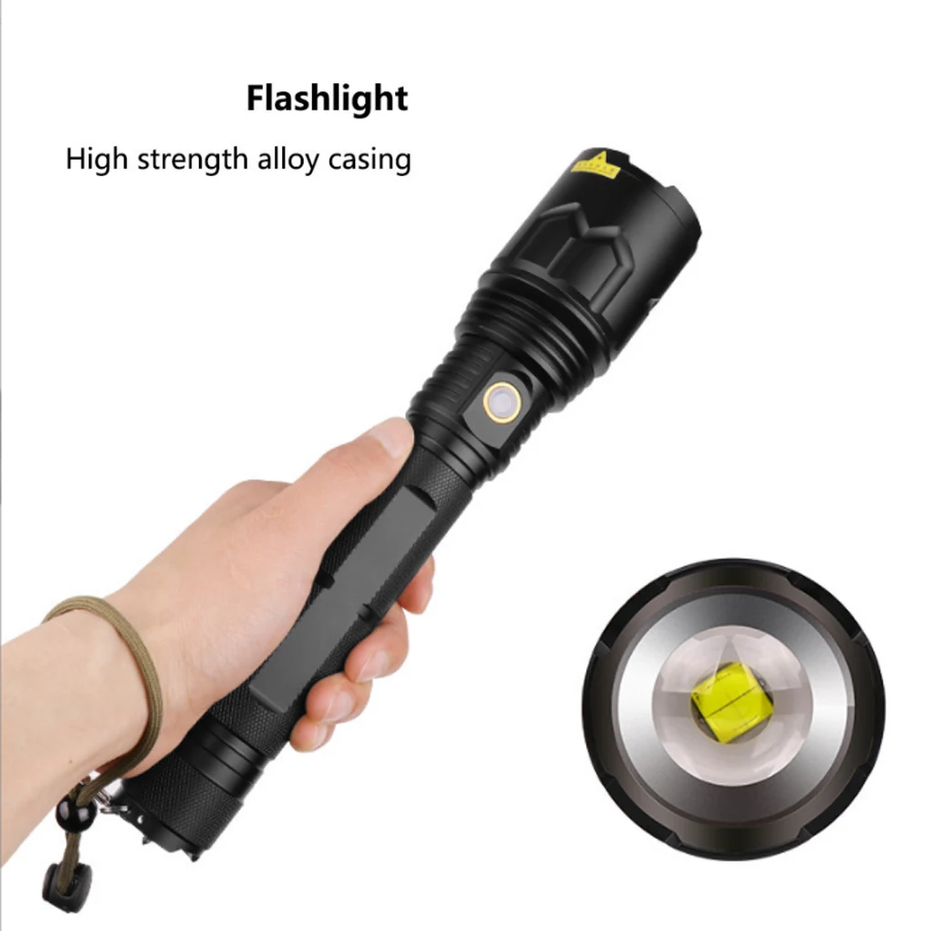 

Flashlight Solid Hiking Flashlights Hard Light Torch Christmas Halloween