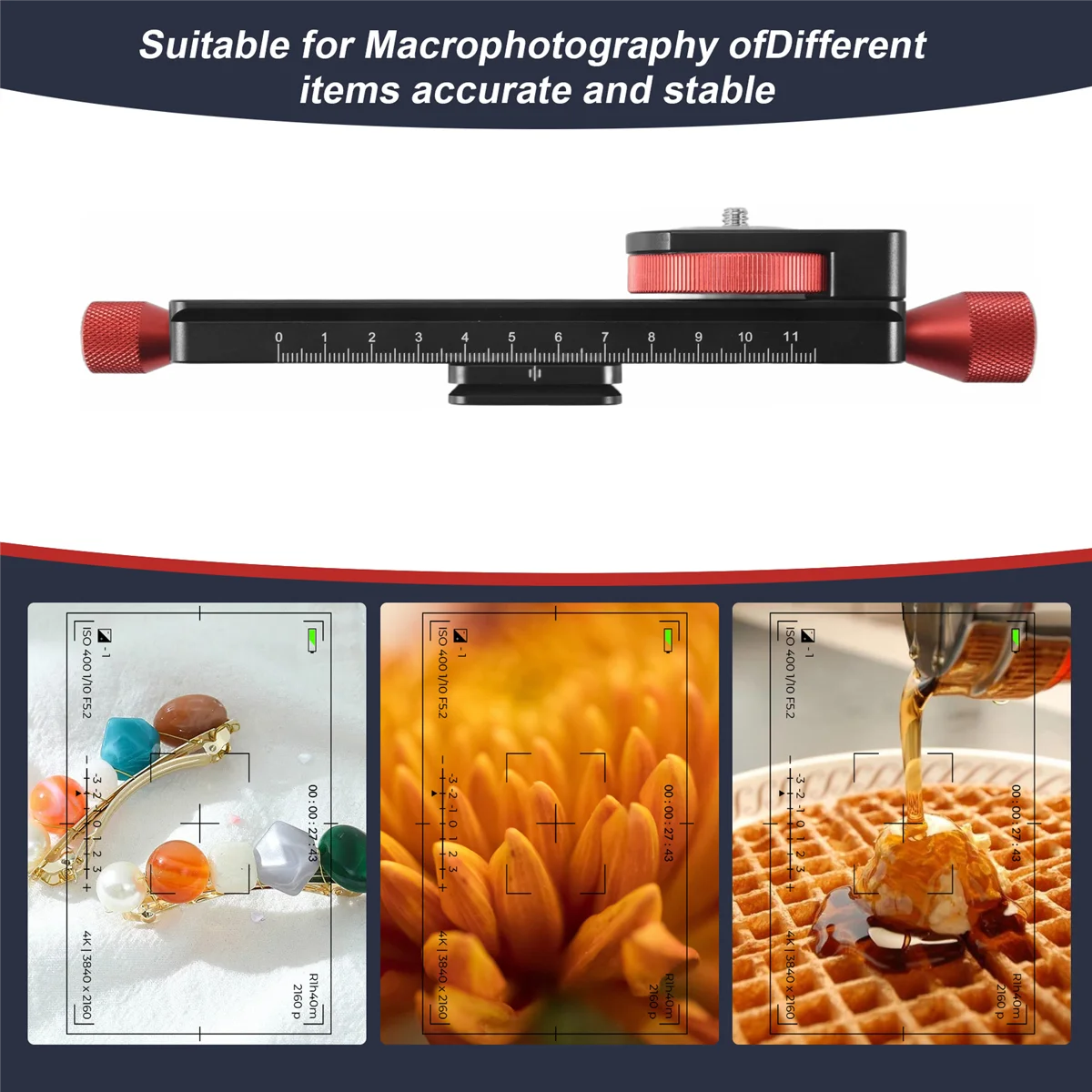Цельнометаллический червоточина макрорейка мелкий фокус фокусировка
