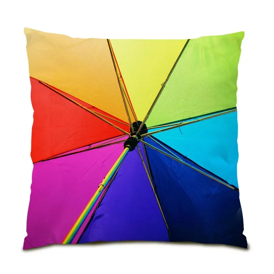 Рисунок 4 - Подушка в полоску с геометрическим рисунком граффити