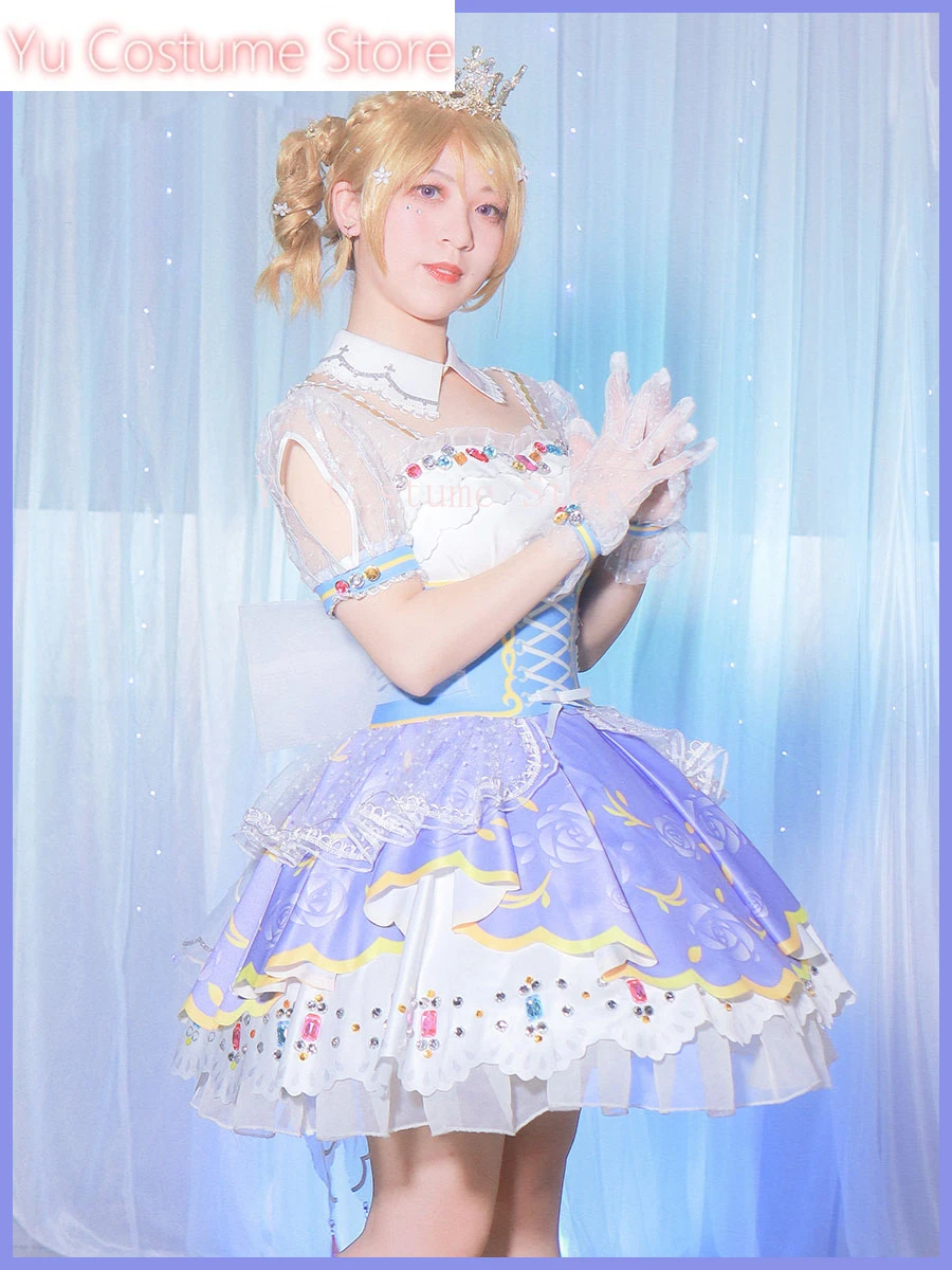 Люблю жить! Королевская принцесса Arc Ver Koizumi Hanayo платье карнавальный костюм потому