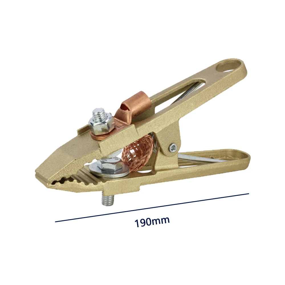 Сверхмощный заземляющий медный зажим для сварочной резки 260A 300A 400A 500A 600A 800A полный