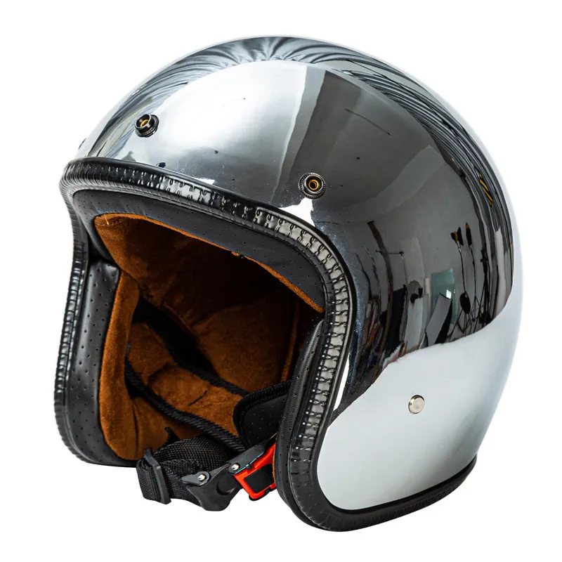 Шлем с открытым лицом в японском и корейском стиле винтажный мотоциклетный