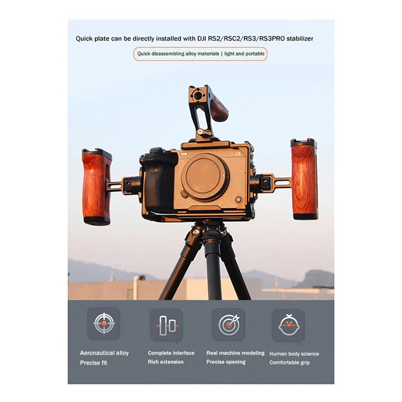 Для Sony FX30 FX3 Клетка для камеры Quick Pack кроликов Защитная клетка Поддержка