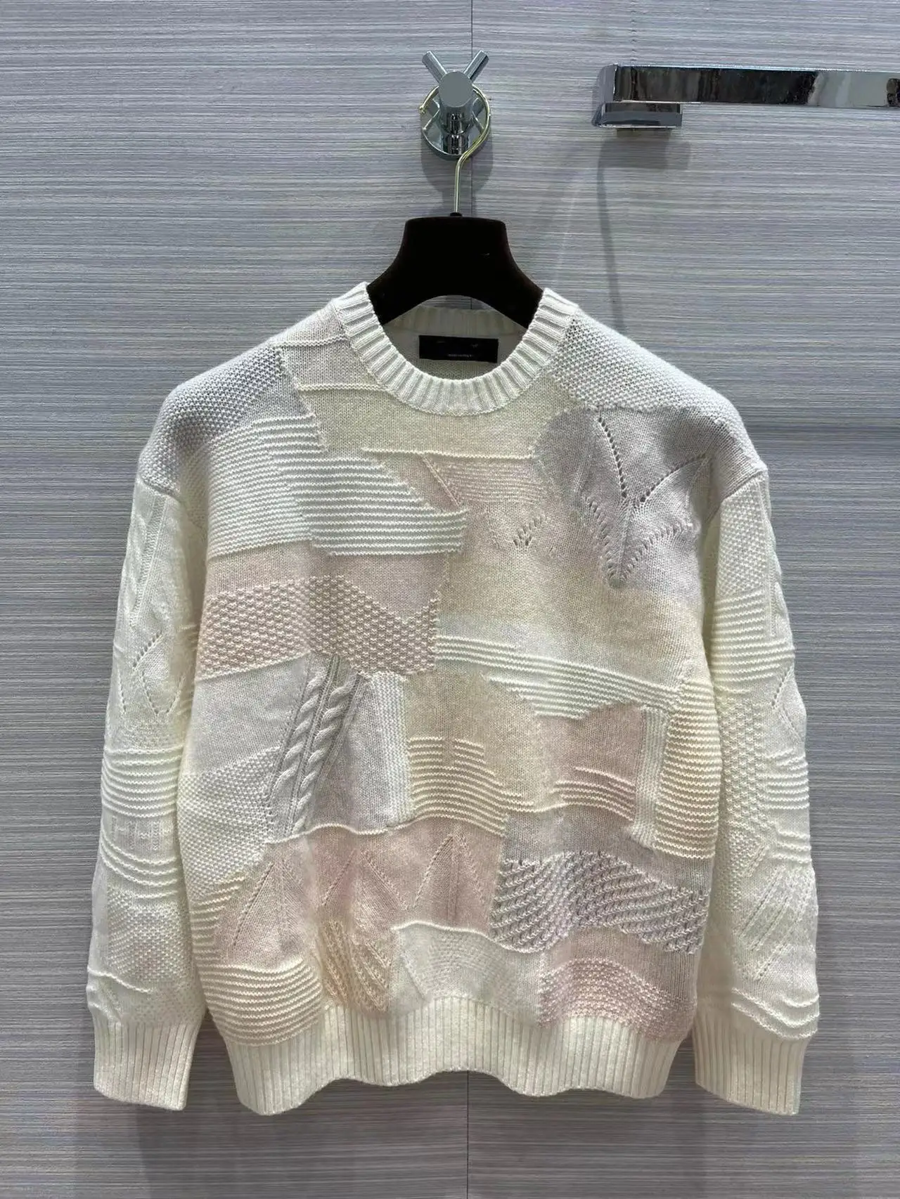 

Fyion High Quality Runway Design Sweater Women 2022 Summer Knitted Jacquard Femme Pullover Cashmere Sweater
