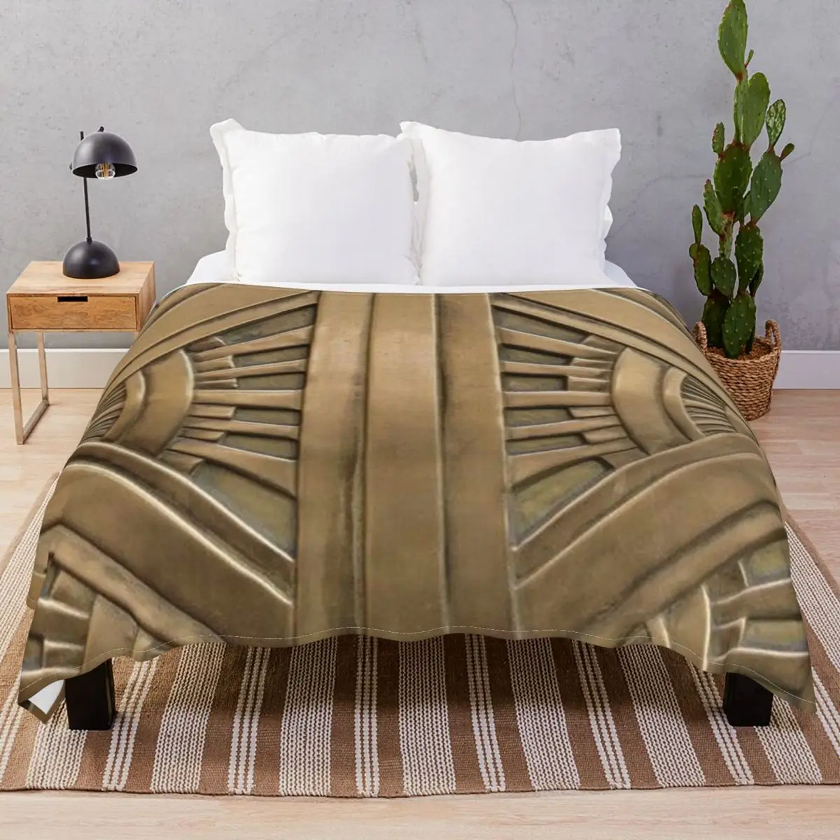 Bronze Beautiful The Great Gatsby Blankets Coral Fleece Print Soft Throw Blanket for Bedding Sofa Travel Office