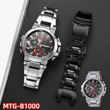 Аксессуары для часов Ремешок Замена для G-SHOCK G1000 S1000 ремешок для наручных часов из нержавеющей стали