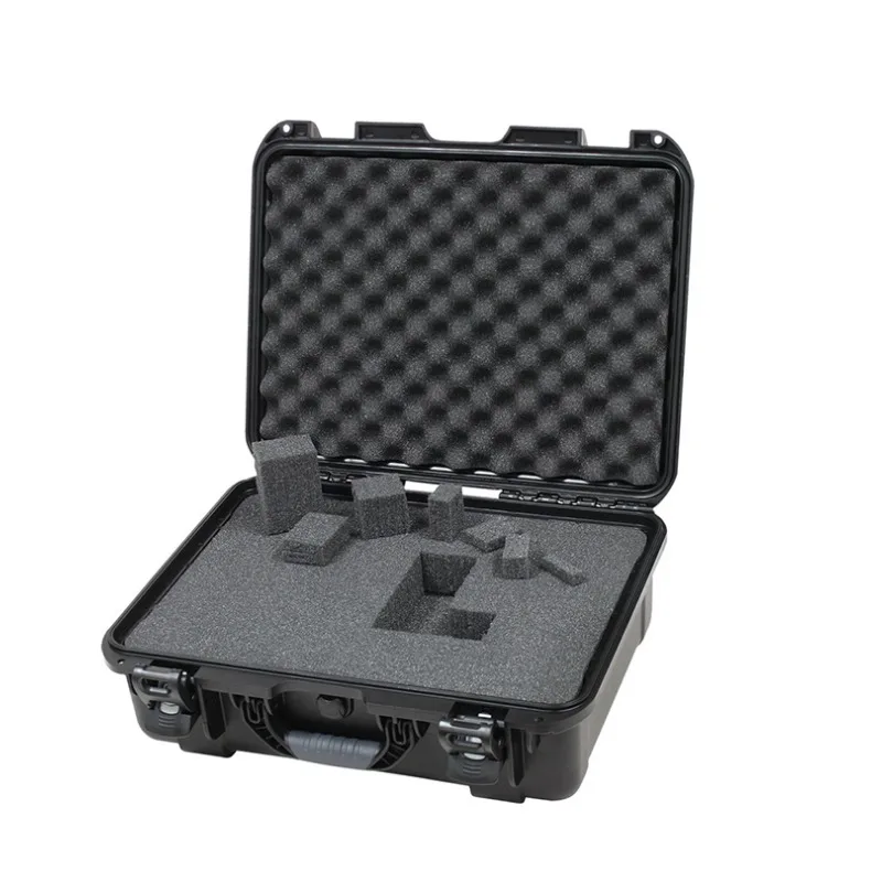 IP67 Waterproof Hard Plastic Equipment Camera Tool Case Box with Foam Wheels Hard Duty Carrying Case Tool Case