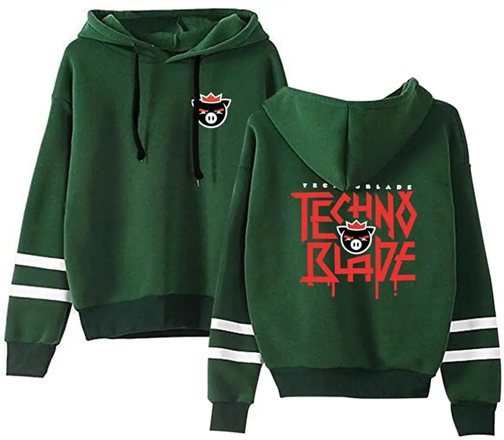 Толстовка Technoblade 10 миллионов Subs Merch tecagro Dream Team SMP Унисекс Без карманов с