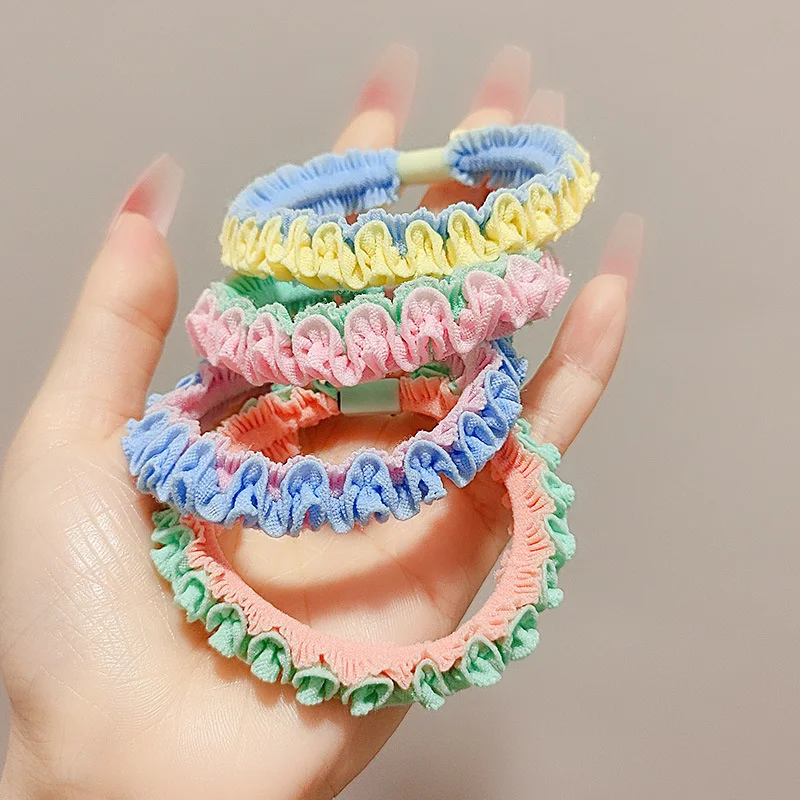 3 шт./набор эластичные кожаные ленты для волос