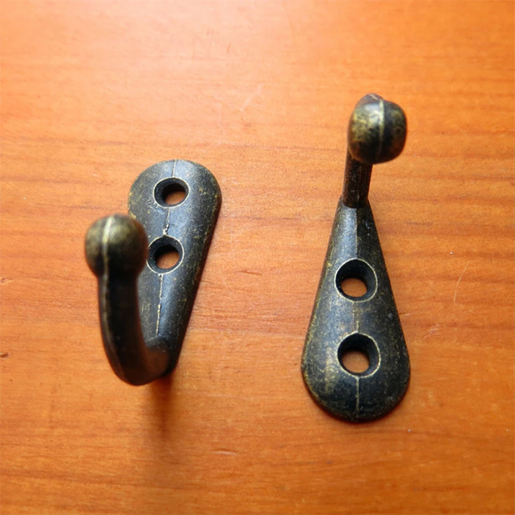 

10 шт., настенные металлические крючки-Вешалки для ключей, одежды, пальто, шляпы, сумок, полотенец