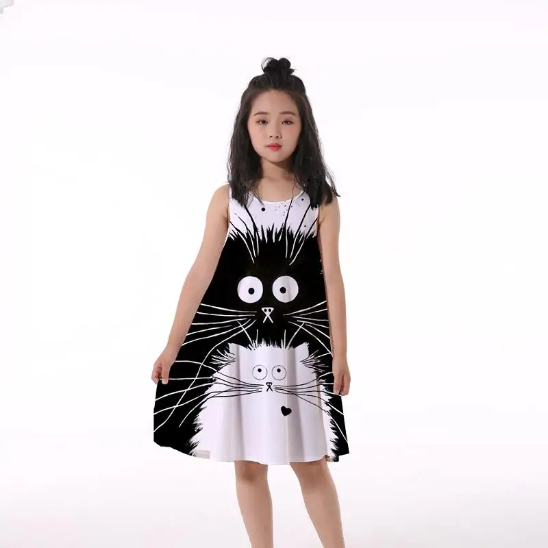 

2022 Girl Summer 3D Princess Dress Children Floral Gown Dresses For Girls Clothing Kids Birthday Party Custome Vestidos