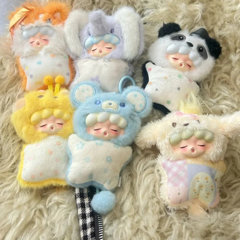 Фото Новая оригинальная плюшевая игрушка Jotoys Yumo Angry Animals Series в слепой коробке, милая мягкая кукла-подвеска для сумки, украшение, подарок-сюрприз для девочек №3
