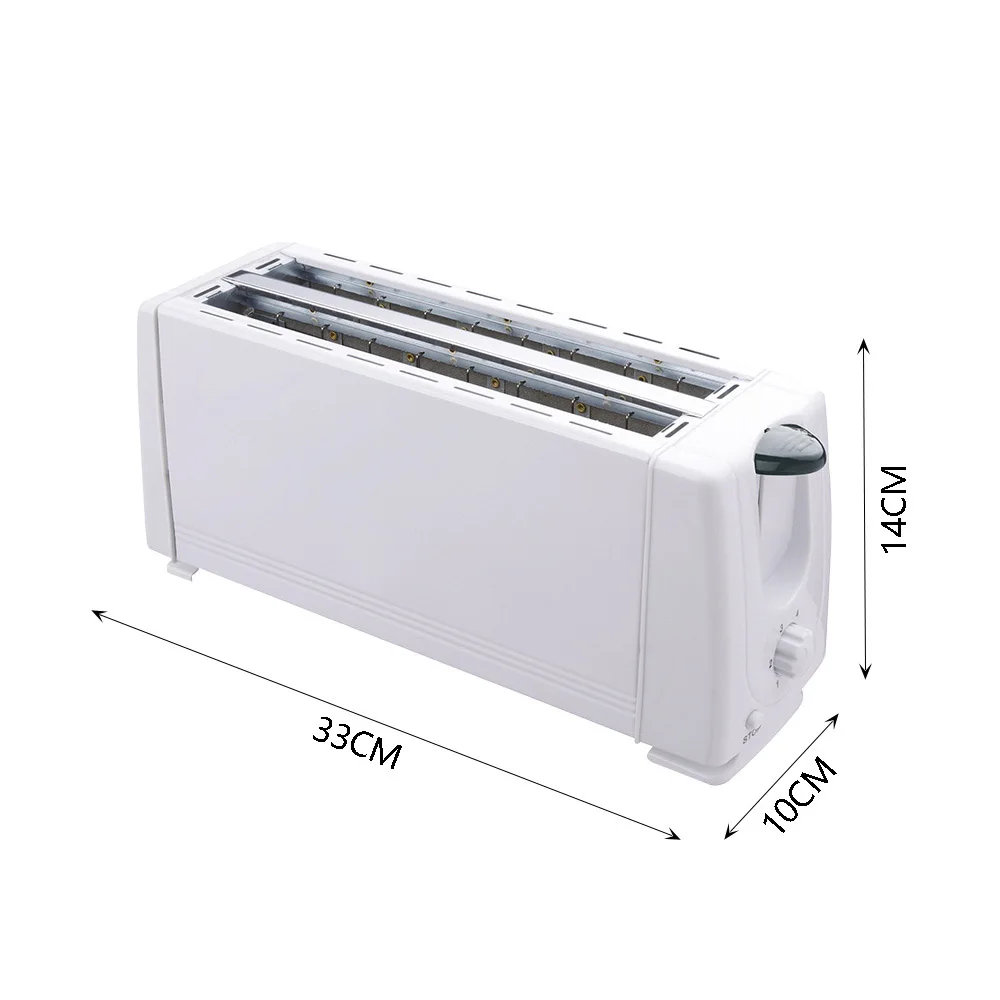 Portable Electric Toaster Household Automatic Bread Baking Maker Breakfast Machine Toast Sandwich Grill Oven 2 Slices images - 6