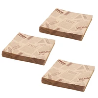 300pcs 12x12cm sandwich donut bread bag biscuits doughnut paper bags oilproof bread craft bakery food packing kraft