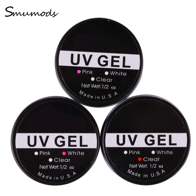 

One Bottle Manicure UV Gel Nail Extension Gel Nail Art Builder Glue Transparent Pink White Extension Glue EZ Phototherapy Glue