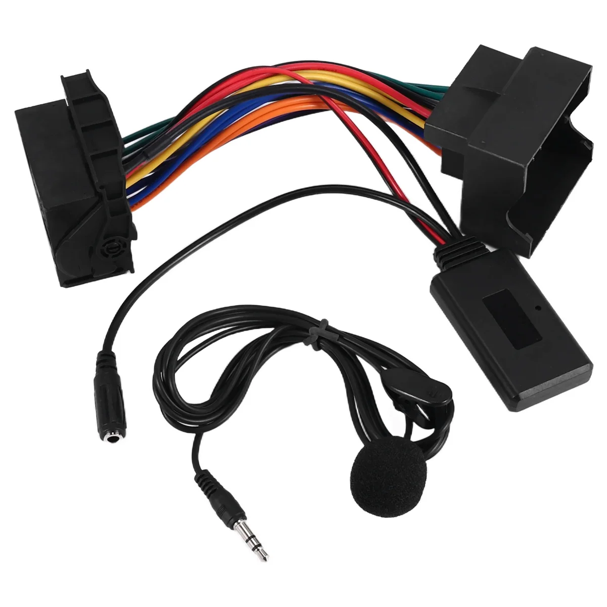 Автомобильный Bluetooth 5 0 Aux-кабель микрофон громкая связь мобильный телефон адаптер