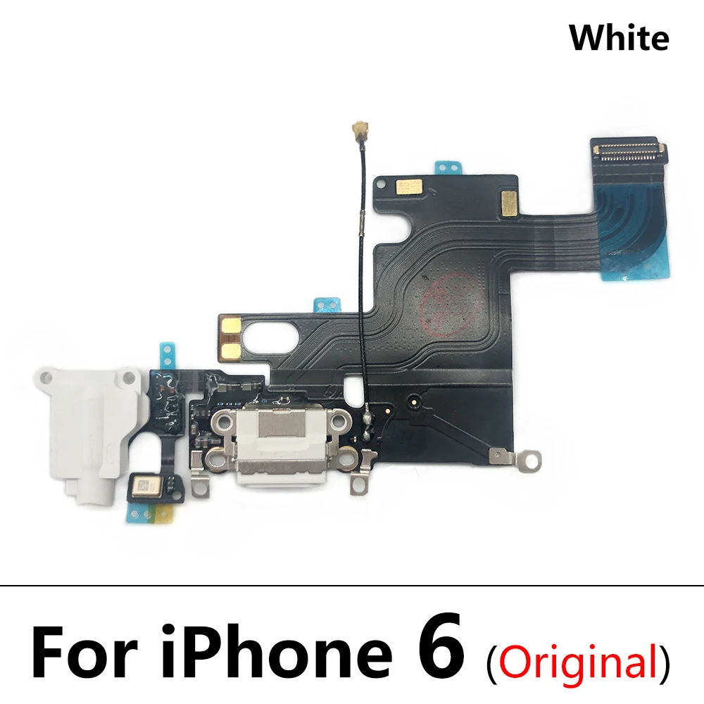 

USB Power Charging Connector Plug Port Dock Flex Cable For Iphone 6 6S Plus 7 100% Original