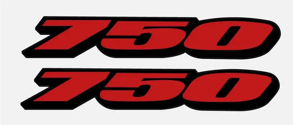 

120 м x 20 мм мотоцикл GSXR 750 обтекатель задний обтекатель наклейки хвостовые боковые наклейки для Suzuki GSX-R750 GSXR750