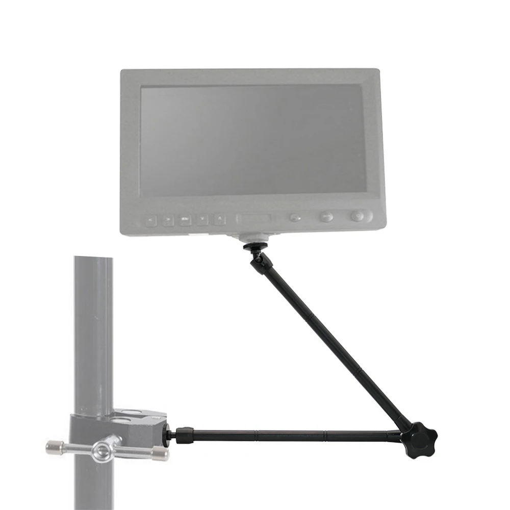 

1/4" Screw 20 Inches Adjustable Friction Power Articulating Magic Arm for LCD Monitor LED Lights