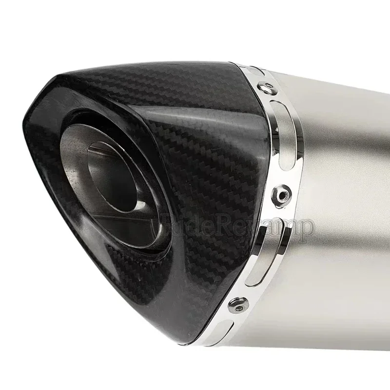 Выхлопной глушитель для мотоцикла без шнуровки Akrapovic выхлопная труба трубка