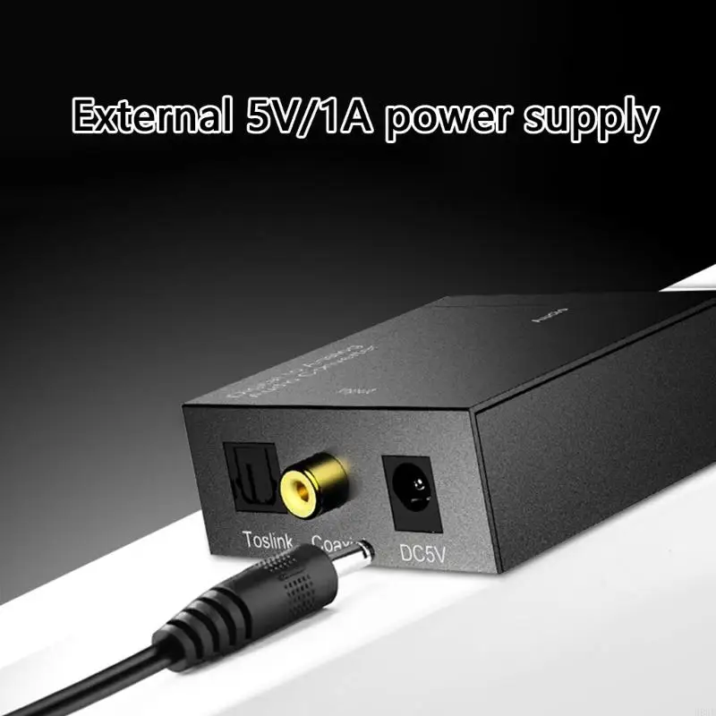 E65E 1 SET Digital Optical Coax для аналогового адаптера стерео звука с кабелем