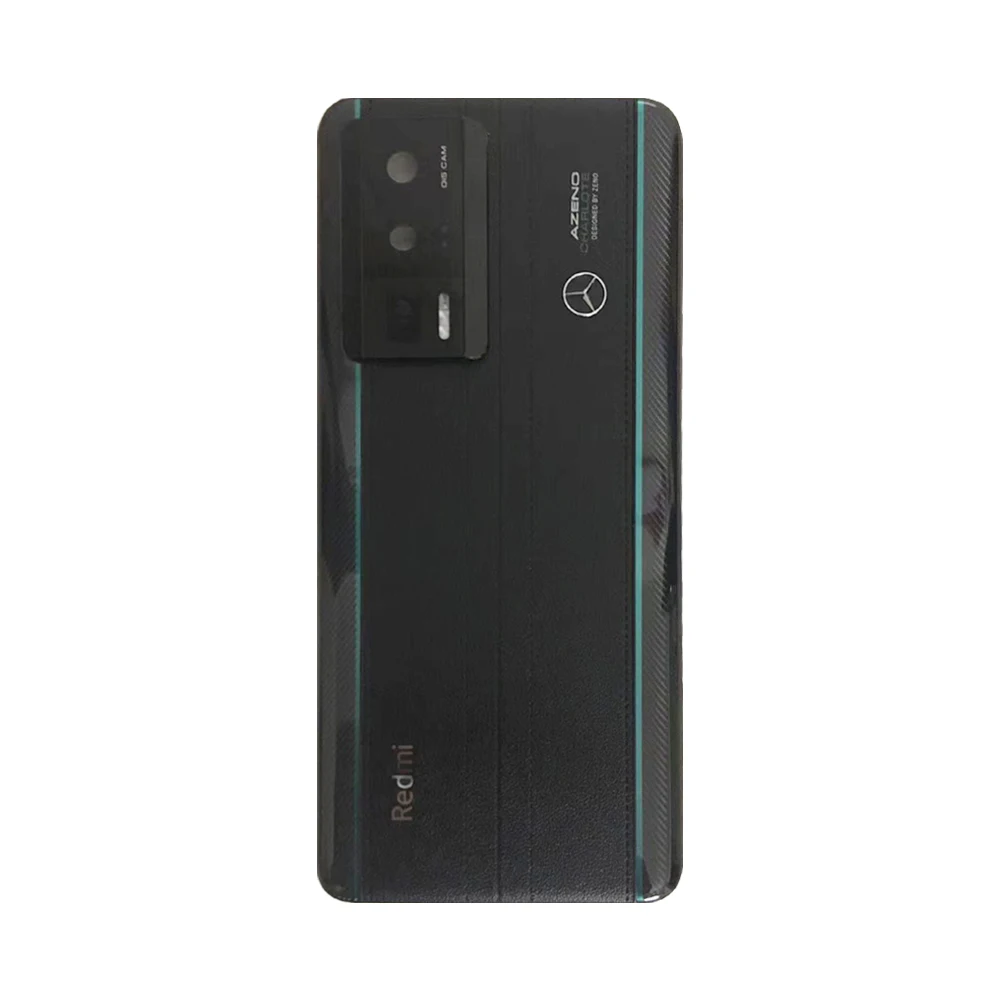 Задняя крышка батарейного отсека для Xiaomi Redmi K60 Pro стеклянная задняя корпуса с
