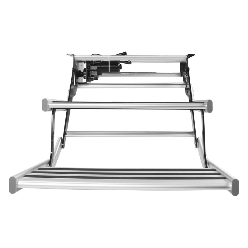 

TYTXRV-OEM-Trailer RV Refitting Accessories With Led Light uminum Alloy Electric Folding Contraction Step stair Rv Steps