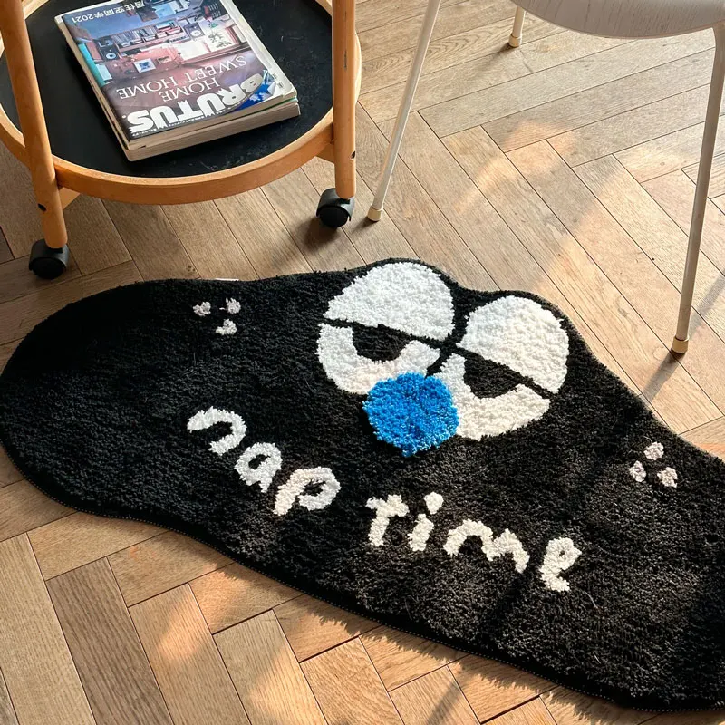 Эстетические милые коврики для сна с надписью маленькие гостиной нескользящий