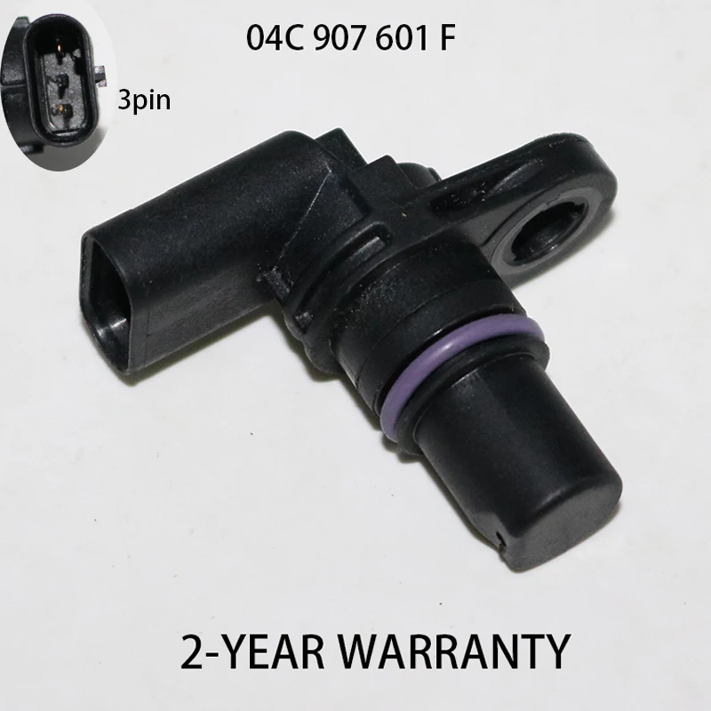 

Camshaft Position Sensor For VW Golf Beetle Passat Caddy Jetta Polo Tiguan Audi A1 A3 A4 Q3 A6 Q8 04C 907 601 F C K D J