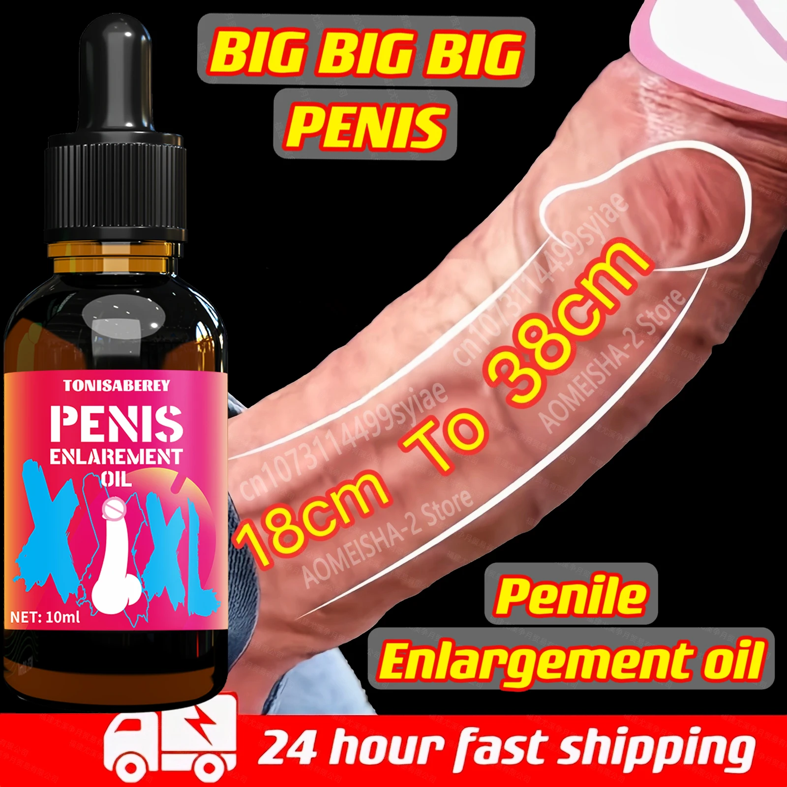 

Penis Thickening Growth Man Biggest Enlargement Liquid Cock Erection Enhance Health Care Enlarge Massage Enlargement Oil 10ml