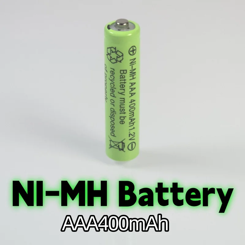 Фото Ni-MH аккумулятор AAA, 400 мАч, 1,2 В |   Перезаряжаемый долговечный для небольших гаджетов №2