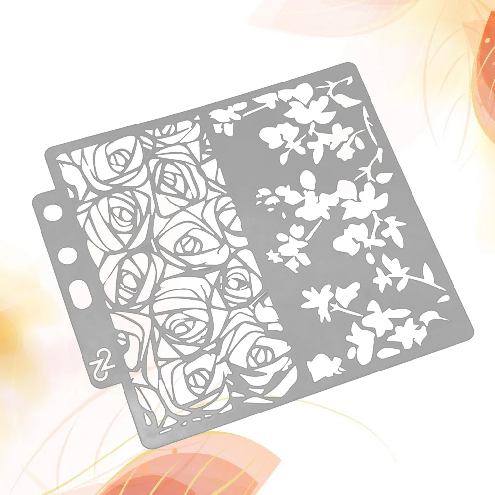 

1 pc Drawing Stencil Art Assorted Patterns Painting Stencils Painting Template for DIY Cake Decor Craft