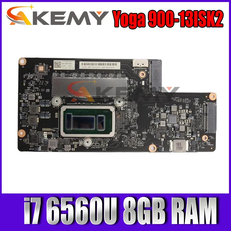 

NM-A921 для ноутбука lenovo Yoga 900-13ISK2 (ideapad) материнская плата с процессором i7 6560U 8 ГБ ОЗУ FRU 5B20L34661 100% полностью протестирована