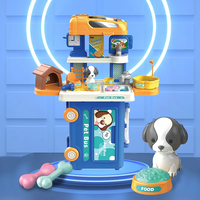 Детский игровой домик набор игрушек ящик для инструментов медицинская коробка